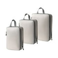 thumbnail image 1 of 3Pcs Travel Bags Luggage Organizer Travel Compression Packing Cubes For Clothes Blanket, Travel Bags Luggage Organizers For Suitcases Double Large Capacity sign 3 Different Size, 1 of 8