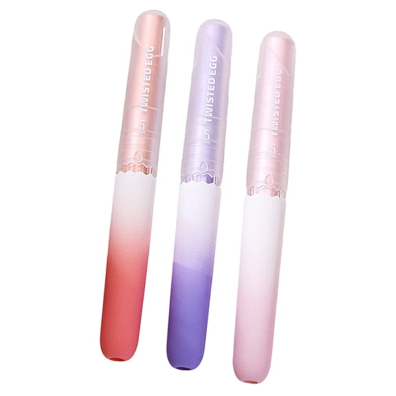 3Pcs Twist Action Gel Pen Quick Drying Gel Inks Pens 0.5MM Pen Point Refillable for Daily Journaling Note Taking