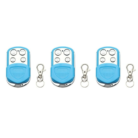 3Pcs Universal 315MHz Garage Door Remote Control 315Gate Commands Opener Key Duplicator 4 in 1 Transmitter Clone,3 x Garage Door Remote Control
