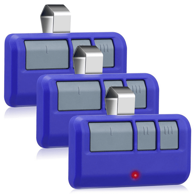 3Pcs Universal Garage Door Opener Remote 893LM 3 Button Garage Door