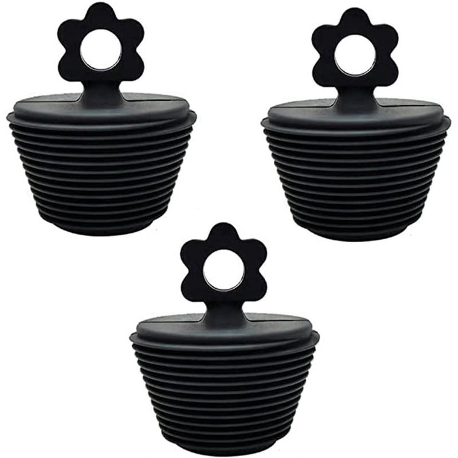 3Pcs Universal Tub Stopper, Silicone Bathtub Stoppers Bathtub Drain Plug, Suitable for Kitchen