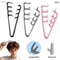 thumbnail image 1 of 3Pcs Upgraded Texture Comb,Travel Folding Wide Tooth Comb with Textured Grip, Root Lift Hair Styling Tool for Women Men Daily Use, 1 of 11
