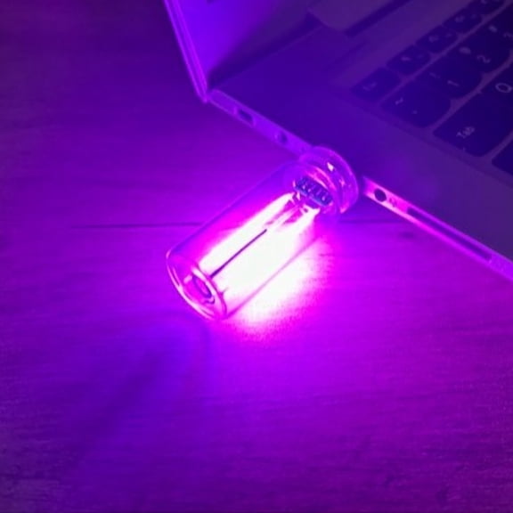 3Pcs Usb Touch Night Light, Kadlawus USB Touch Night Light for Bedside, Glass Bottle LED Lamp, Touch-Controlled Ceramic Nightlight, Dimmable Mini Light for Nursery, Vehicle, Desk