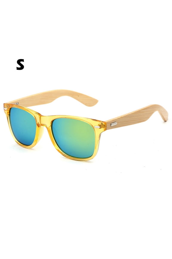 3Pcs Vintage Style Wood Frame Sunglasses for Men and Women! Usloyux UV Protection Tinted Lenses, Summer Fashion Accessories, Lightweight Retro Eyewear