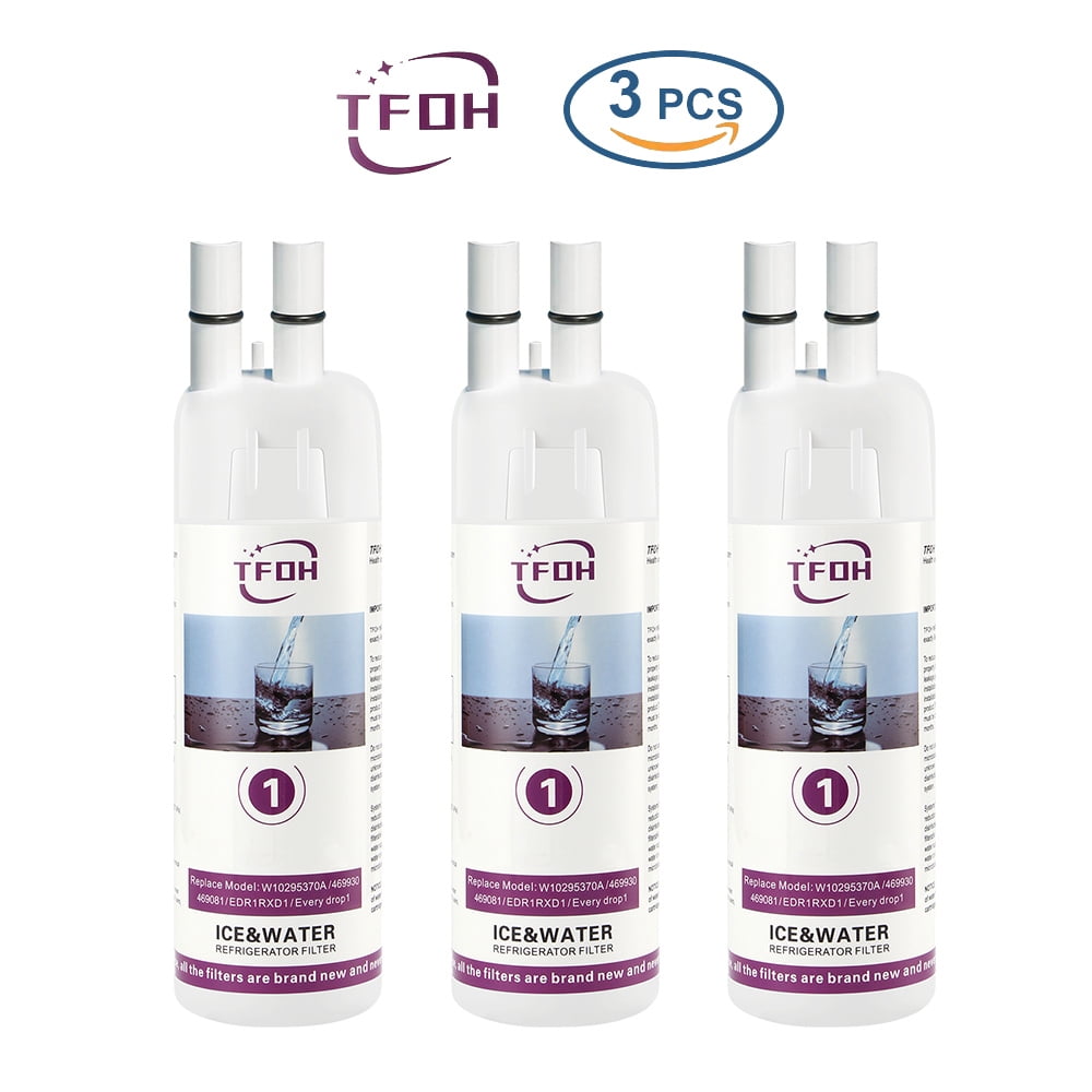 Ricambio per EDR1RXD1, P8RFWB2L, W10295370A, compatibile con acqua frigorifero Kenmore 9081, 46-9081, 46-9930, confezione da 3