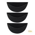 thumbnail image 1 of 3Pcs Wall Hanging Half Round Felt Plant Flower Basket Liners Kit For Window Box, 1 of 7
