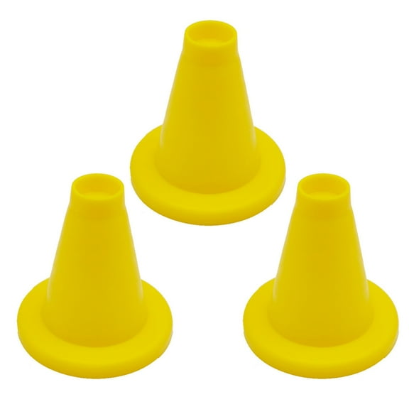 3Pcs Wear Resistant Crickets Training Markers Enhanced Control Practice Stand For Youth Athletes