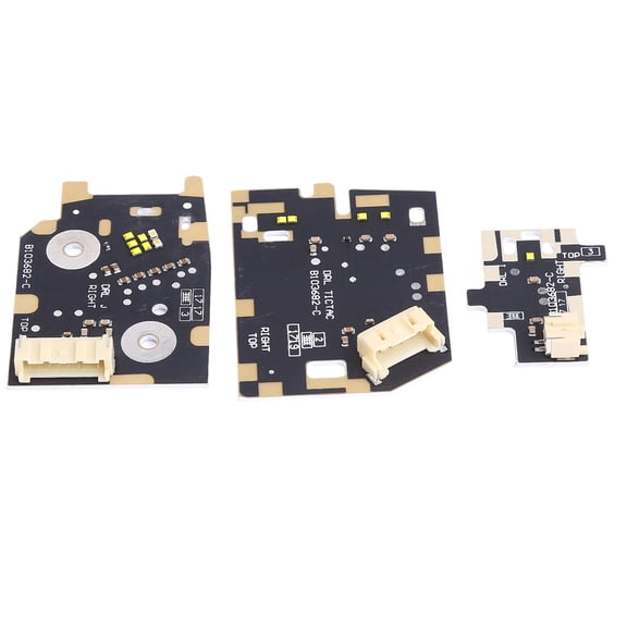 3Pcs White Daytime Running Light DRL LED Chips Stabilizer Right Compatible for LandRover RangeRover Velar 2018-2021 Replaces B103682-C