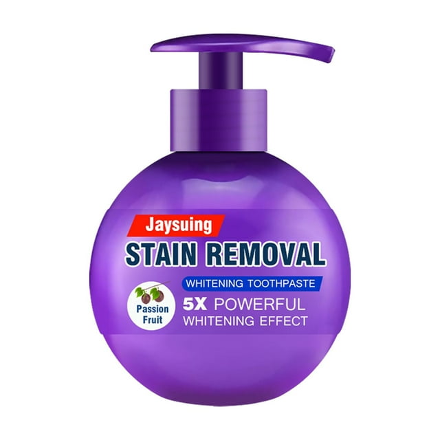 3Pcs Whitening Toothpaste Yellow Teeth Bleaching Remove Plaque Stains