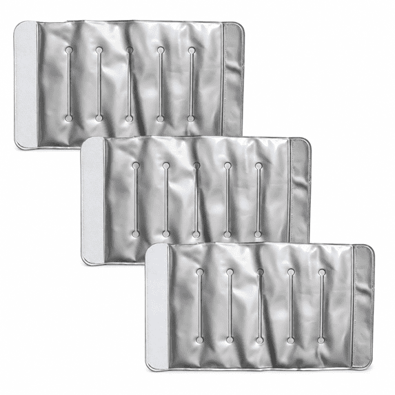 3Pcs Wine Chiller for Bottles, Wine Bottle Chiller Sleeve Reusable Gel Cooling Wrap, Portable Beverage Cooler Bag for Picnic Camping Travel