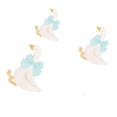 thumbnail image 1 of 3Pcs Wooden Geese Figurine Festival Decorations for Easter Christmas Thanksgiving Holiday Party Table Centerpieces, 1 of 8