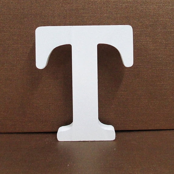3Pcs Wooden Letters Alphabet Decor! xqxayjr Freestanding White Paint Wood Letters for Wedding Birthday Party, Home Decorations for Tabletop Shelf Mantel, Piece Decorative Letter