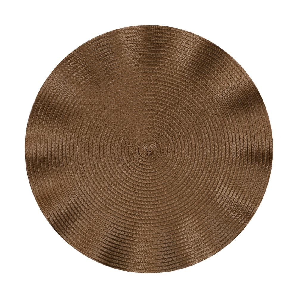 3Pcs Wooden Tree Shape Table Mat Set, Black Walnut Wood Insulation Mat