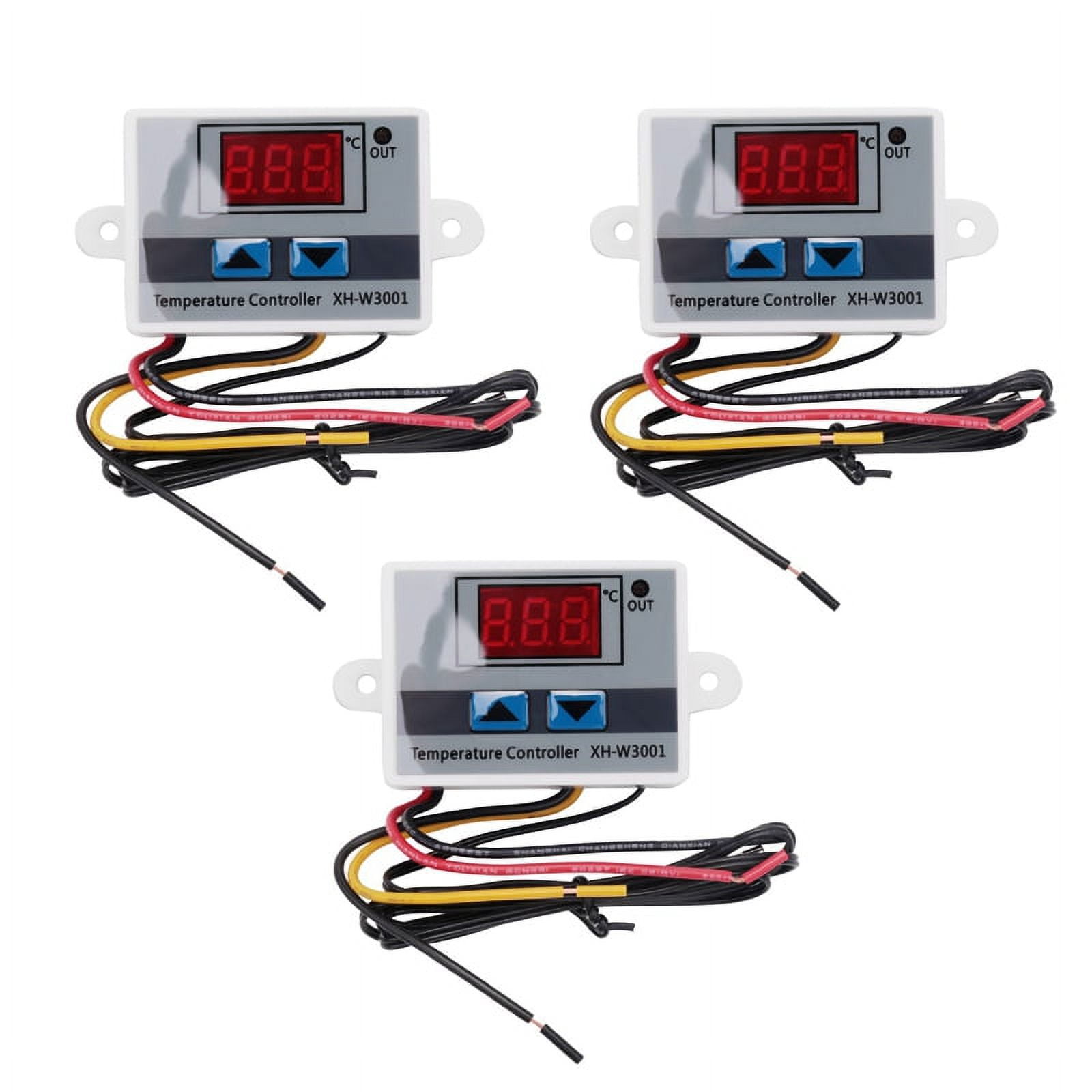 3Pcs XHW3001 Digital LED Temperature Controller Module Digital