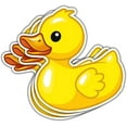 thumbnail image 1 of (3Pcs) Yellow Duck Sticker Funny Meme Cute Duck Decal, Duck Vinyl Sticker, Rubber Duck Sticker, Find The Duck Vinyl Sticker - Stickers for Laptop Water Bottle Phone Car Window Helmet 3 Inches (D1), 1 of 5