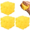 thumbnail image 1 of 3Pcs Yellow Squishy Cheese Block,Novelty Squeeze Cheese,Cheese Block Squishy,Squishy Cubes,Squishy Cheese Cube,1.6" Stress Balls for Adults, 1 of 16