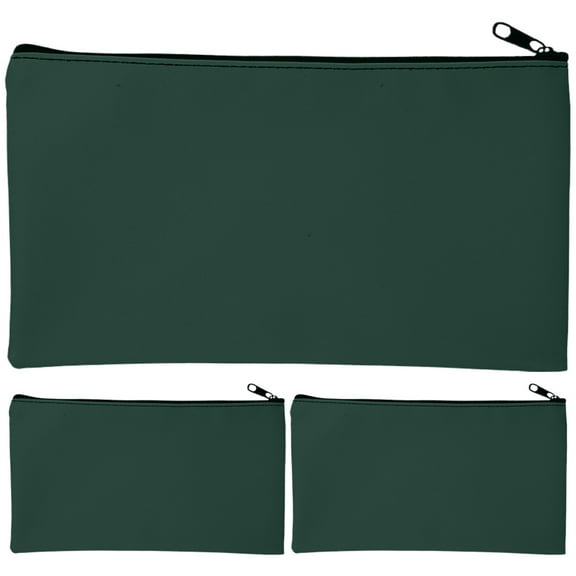 SEWOART Aluminum Alloy Money Pouches for Cash and Essentials Storage 3Pcs