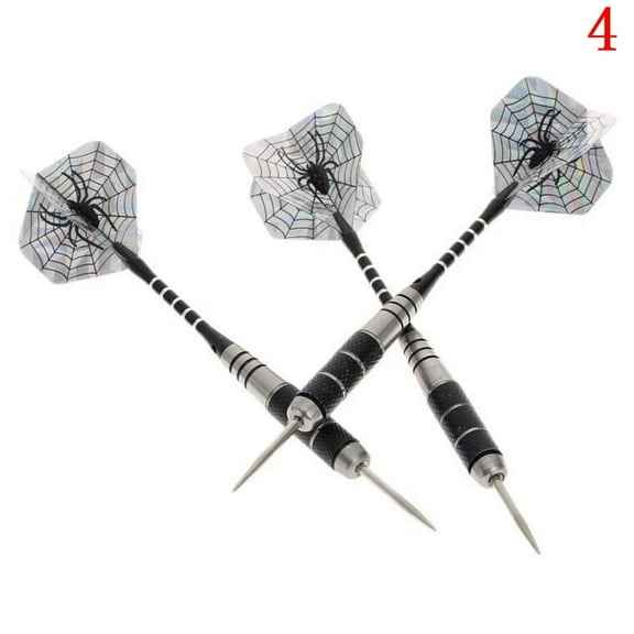 3Pcs in Set Tungsten Steel Needle Tip Darts With 3 I^HOT Flights_fessional K1D3