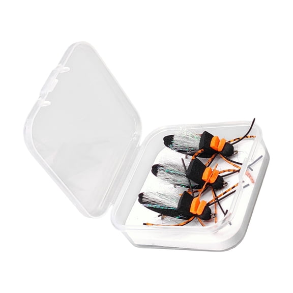 3Pcs/pack Fishing Fly Angling Fly Set Flies Lures Fish Salmon Trouts Angling Wet/Dry Fishing Gogga Baits Tackle
