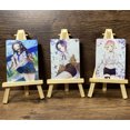 3Pcs/set Demon Slayer Flash Card Kochou Shinobu Kamado Nezuko Kanroji