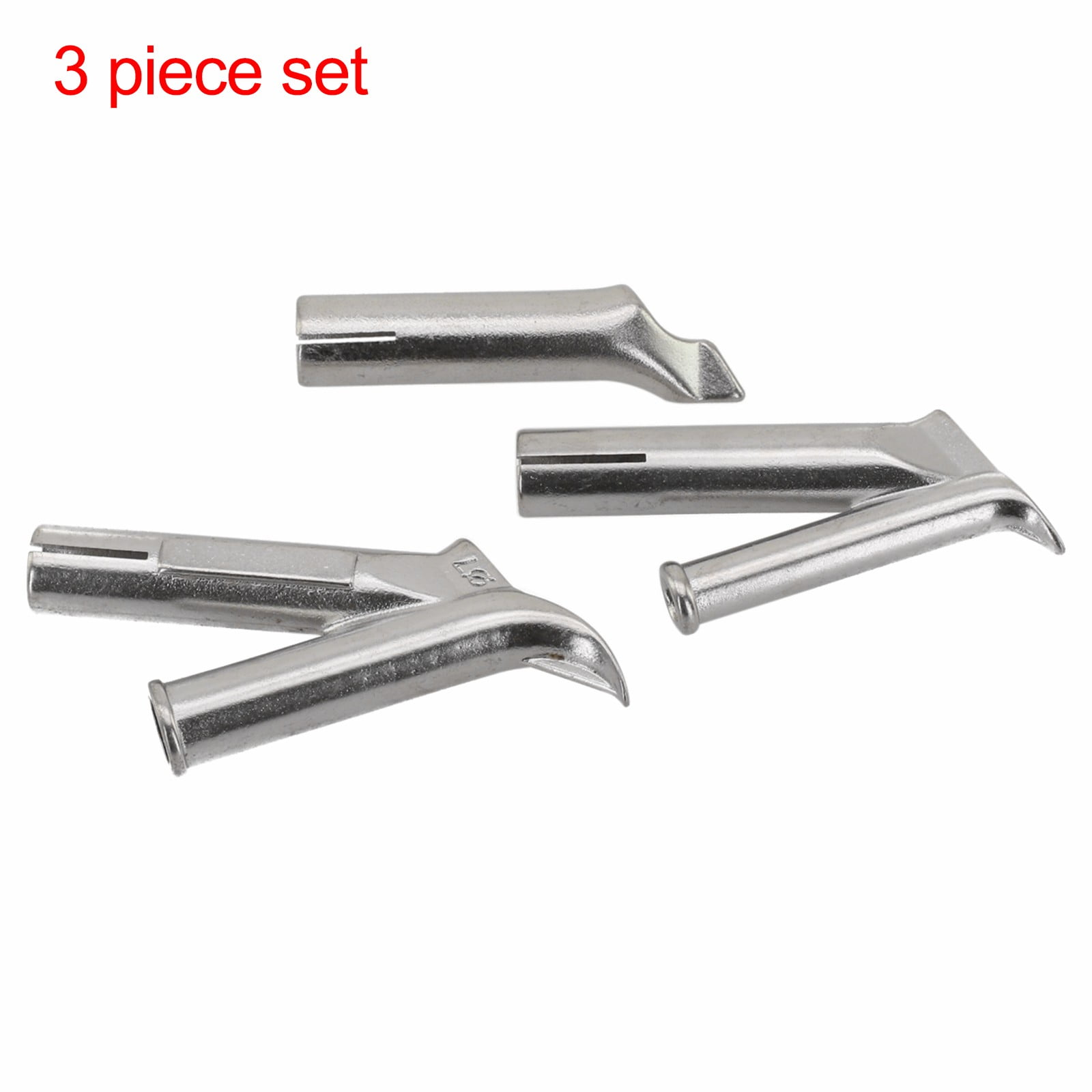3Pcs/set For Vinyl PVC Plastic Hot Air 5mm Weld Tip Speed Welding
