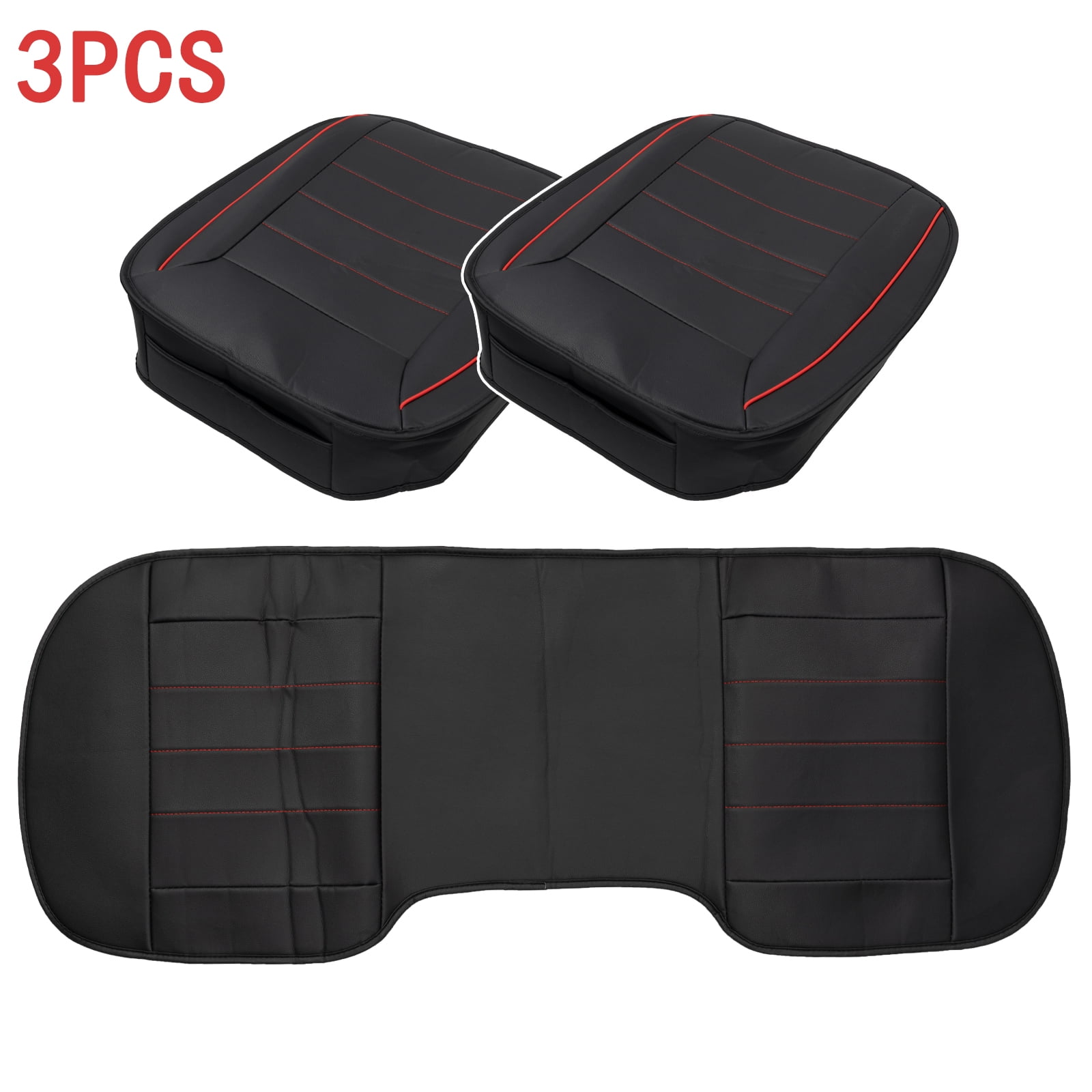 3Pcs/set Front Rear Car Seat Cove Pad Cushion Protector Full Surround