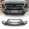 thumbnail image 1 of 3Pcs/set Mid-Width Front Bumper+Side Wings+Bull Bar for 2024-up TOYOTA TACOMA Heavy Duty Steel Modular 3 IN 1 Design, 1 of 10