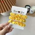 thumbnail image 1 of 3Pcs/set Silk Satin Scrunchies Women Solid Color Hair Rope Elegant Ponytail Holder Rubber Band Elastic Hairband Hair Accessories, 1 of 10