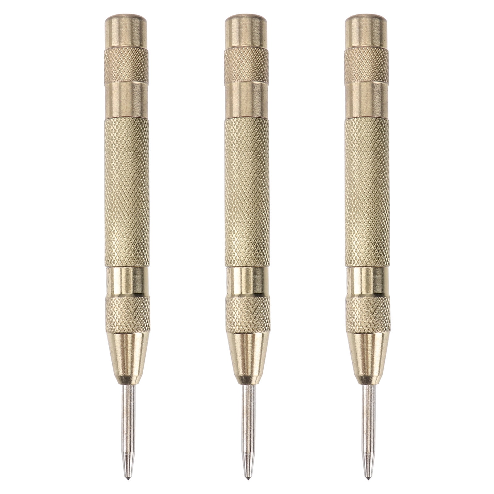3Pcs130MM HSS Automatic Spring Loaded Center Punch Tool High Hardness Determine Drilling