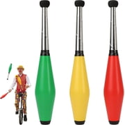 3Piece 165inch Ultralight Juggling Stick Set 42 7cm Professional Circus Training Acrobatic Clubs/Juggling Pins for Beginner Adults Coordination Family Outdoor Activity & Skill Practice