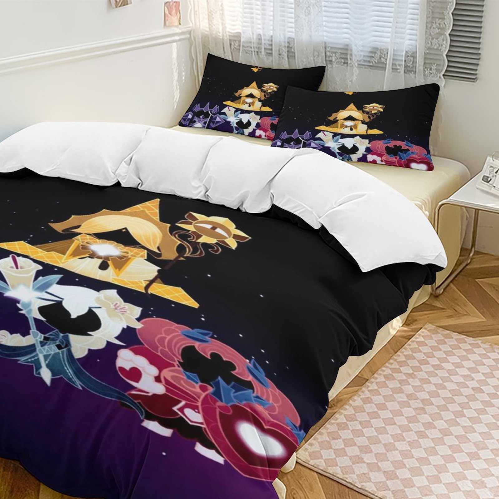 3Piece Bedding Set Cookie Run Kingdom Comforter Cover Set Cute Kids ...