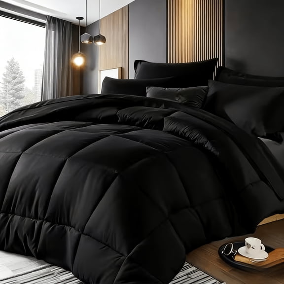 3Piece Quilted Quilt Set includes 1 quilt and 1 or 2 pillowcases. This soft and lightweight bedding set