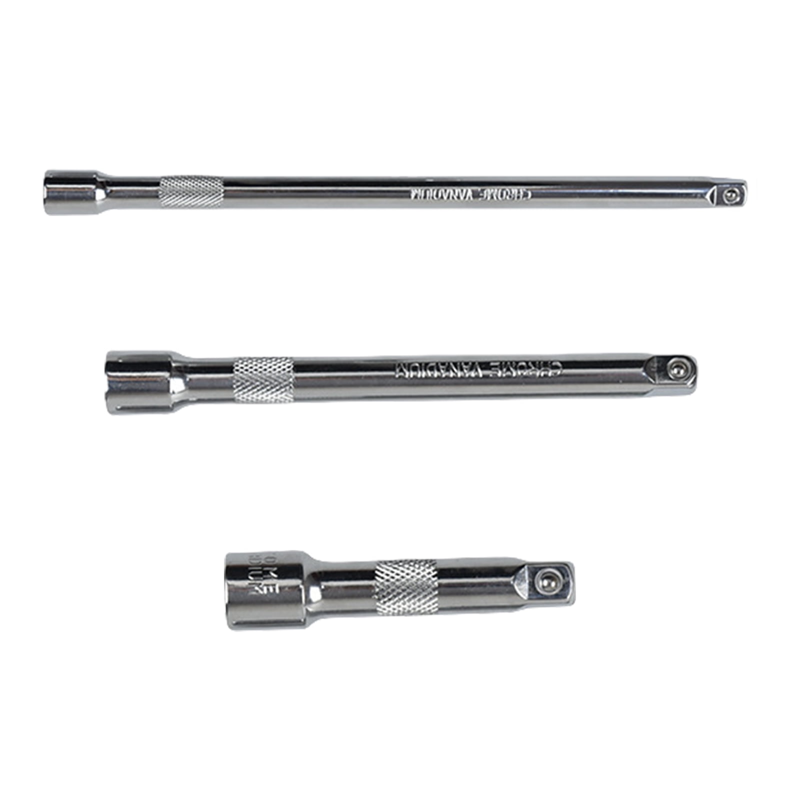 3Pieces 3/8" or Drive Multipurpose Socket Ratcheting Wrench Extension ...