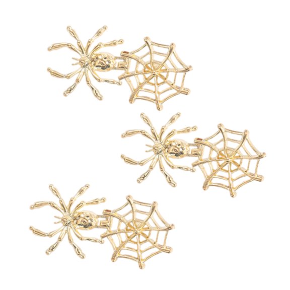 3Pieces Fashionable Waist Adjusters Waist Tightening Pin Metal Spiderweb Jeans Shaper Buttons For Men And Women Use