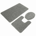 thumbnail image 1 of 3Pieces Frizzy Rug Gray, 1 of 5