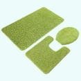 thumbnail image 1 of 3Pieces Frizzy Rug Green, 1 of 5
