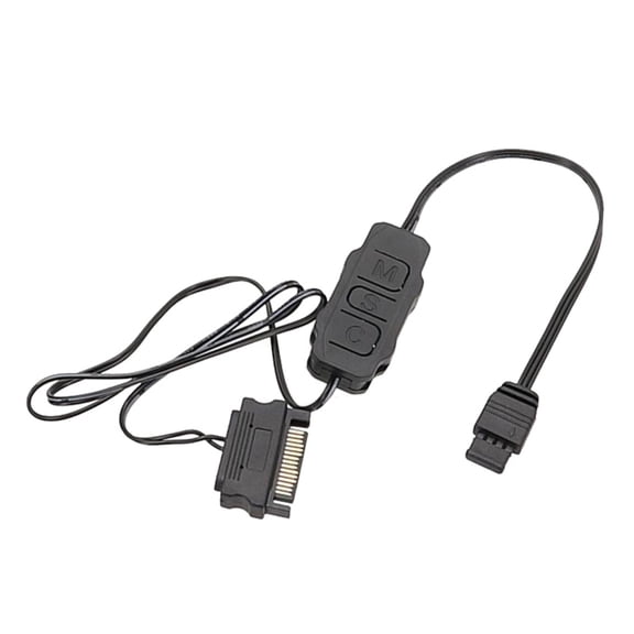 3Pin/4Pin Computer Motherboards Extension Cable RGBs Extension Adapter Cable ARGB SYNC Hubs Splitter Connectors for PC