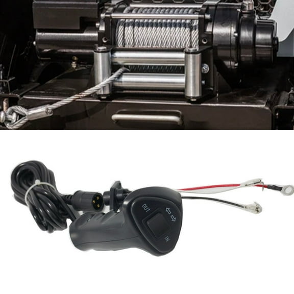 3Pin Electric Winch Remote Control Controller Withcable For Car Off Road Vehicle Fangkenuo