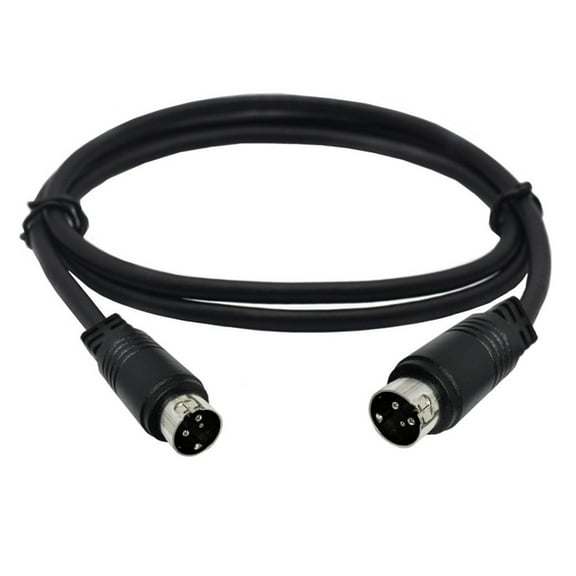 Medium DIN 3P Male Male Video Cable For Auditory and Video Connection Power Supply Security Equipment Cord