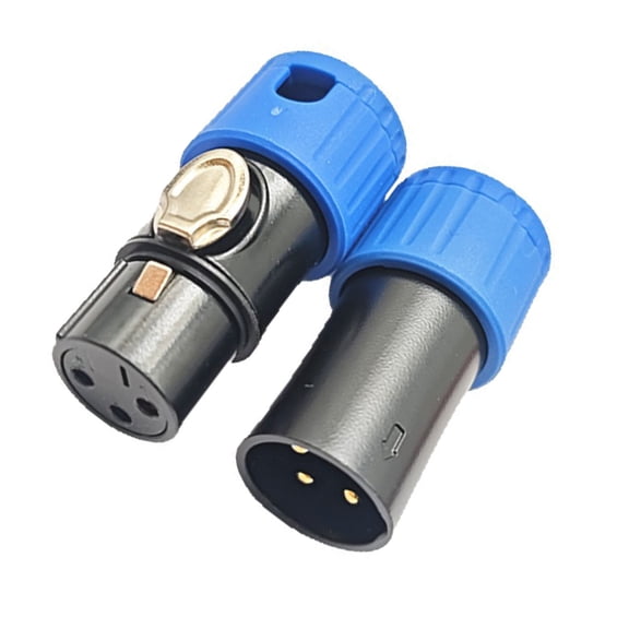 3Pin Microphone Sound Cable Plug Connector Male Female Snake Cable Connector Studio Stage Equipment