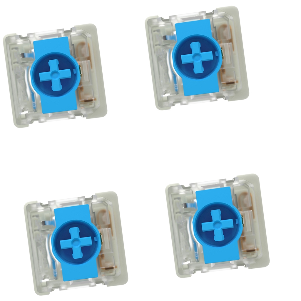 3Pin Quiet Gaming Keyboards Switches Easy Installation For GK61 GK87 ...