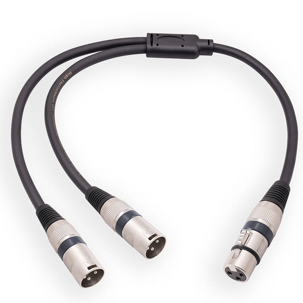Rockville RCXFM20E-Blue 20 Foot Female to Male XLR Mic Cable