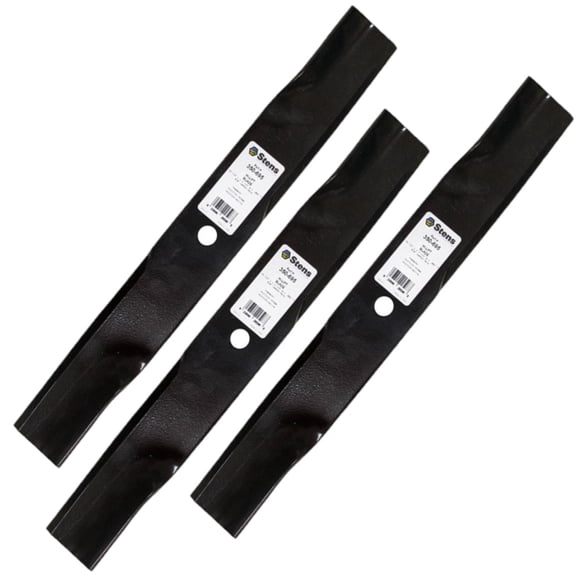 3Pk 350-695 High Lift Blades For 54" Hustler 601124, 601124X, 601124Y, 797696, 797696X, 797696Y, 797704, 601013, 602416, 797712