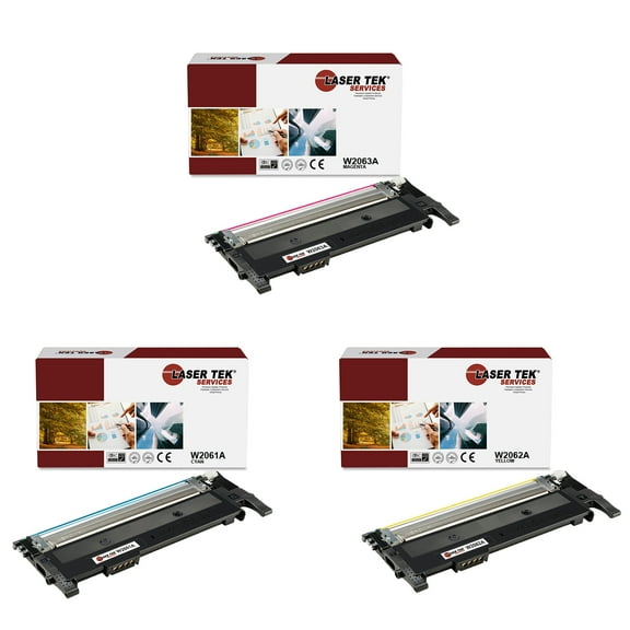3Pk LTS 116A C M Y Compatible for HP Color Laser MFP 179fnw Toner Cartridge