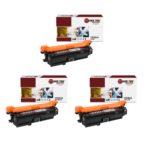 3Pk LTS 648A C M Y Compatible for HP LaserJet CP4520 CP4025 Toner Cartridge