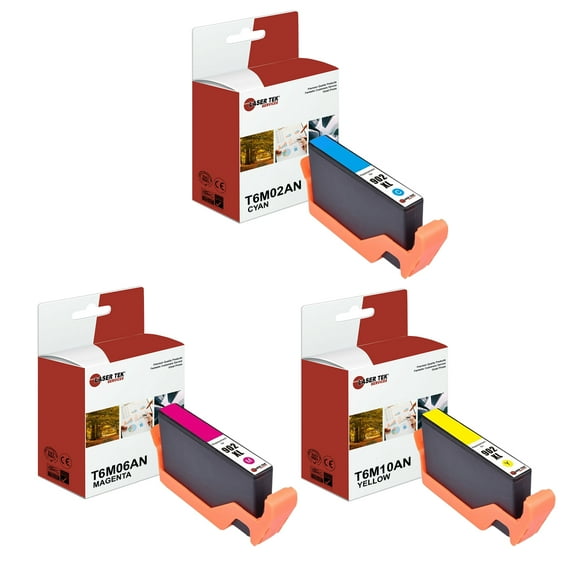 3Pk LTS 902XL BCMY HY Compatible for HP OfficeJet 6950 6954 6975 6979 Ink
