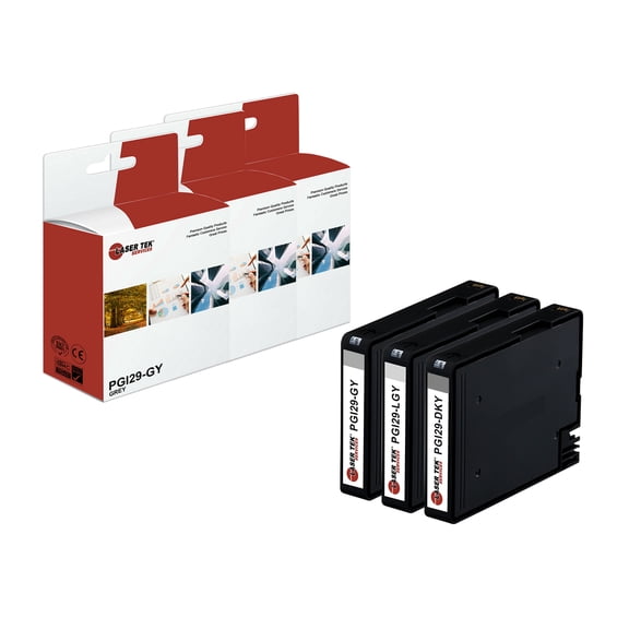 3Pk LTS PGI-29 Color High Yield Compatible for Canon Pixma PRO-1 Ink Cartridge