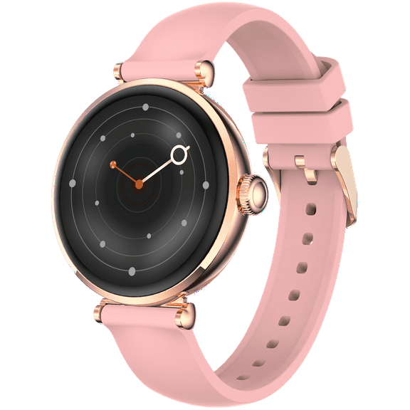 3Plus AURI Women Men's Smartwatch (RoseGold)- with Answer, Make calls/ Heart Rate/ Sleep Monitor/ Notifications/ Assisted GPS/ IP68 Water Resistance/ 100+ Workouts/ Activity Tracking/ iOS & Android