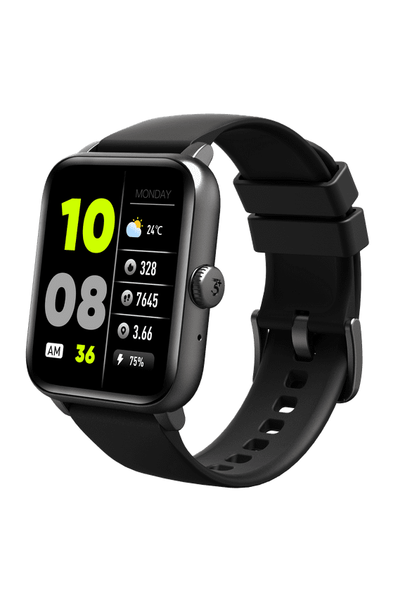Vibe Fit Smartwatch with Bluetooth Calling/ 1.83" Display/ 50+ Workout Modes/ IOS and Android
