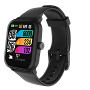 3Plus Vibe Plus 2 Smart Watch Black-Unisex